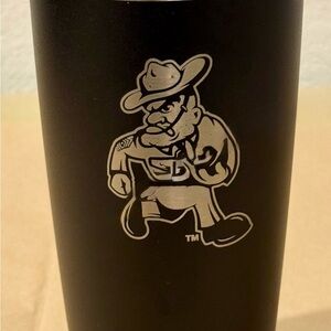 Yeti Black Tumbler Texas A&M Ol’Sarge Design